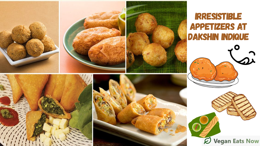 Appetizers at Dakshin Indique.