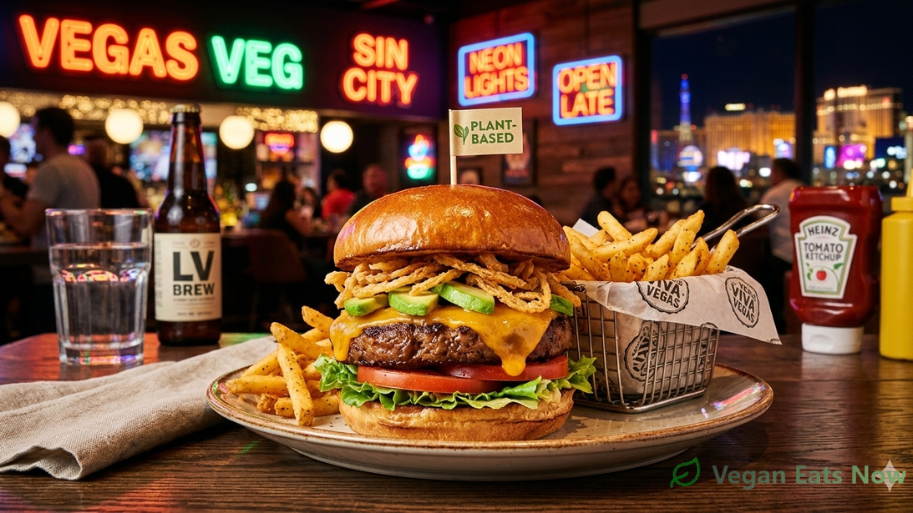 Shockingly Delicious Vegas Vegetarian Burgers in Town